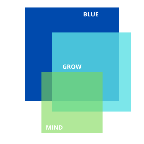 Logo Blue Grow Mind